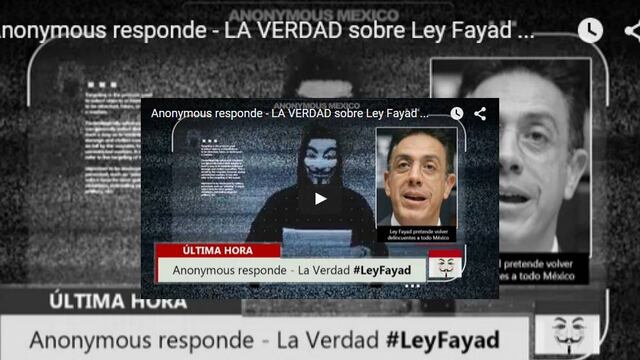 “Dejemos de inventar pretextos, esta iniciativa está muy lejos de ayudar a la población, simplemente pretende censurar y atentar contra los derechos humanos a la libertad de expresión, pretenden minimizar los ataques de una sociedad enfurecida con un gobierno represor", sostiene el grupo de ciberactivistas en un video.