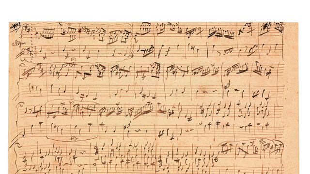 Obra inédita de Mozart