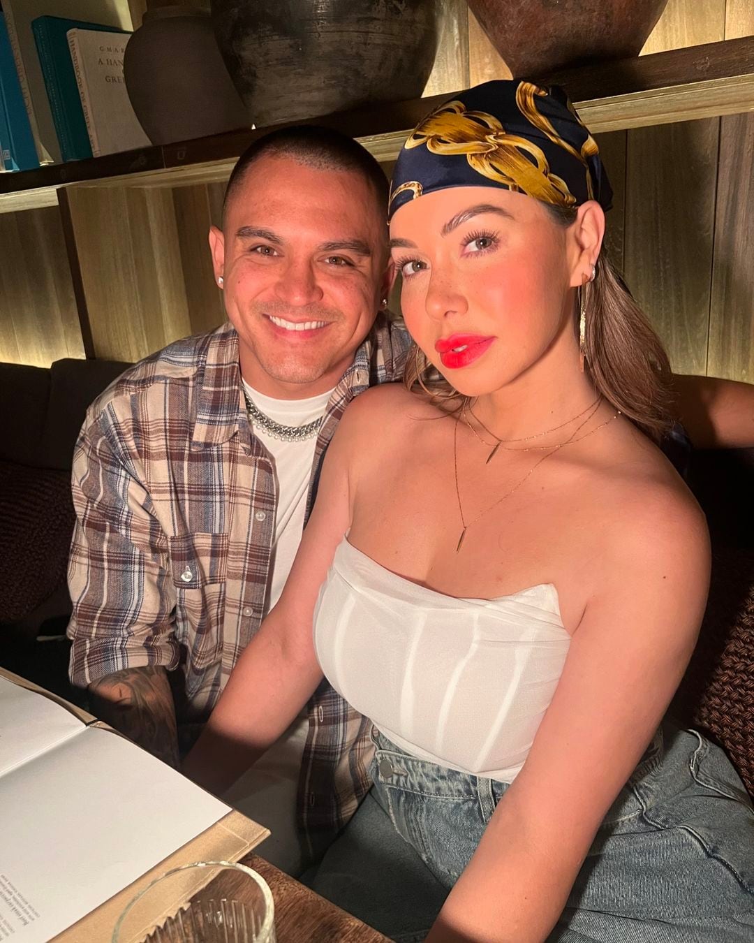 Chiquis Rivera y su pareja Emilio Sánchez