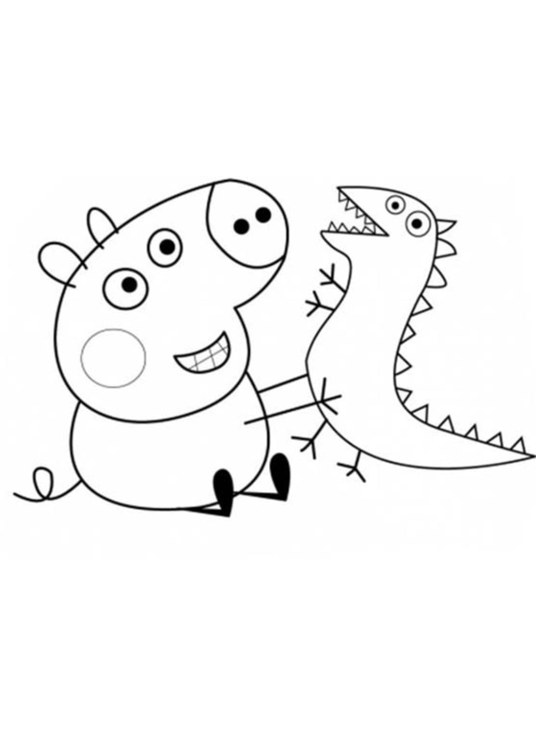 George y su dinosaurio solos