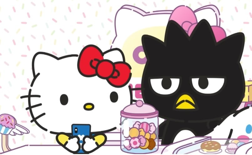 El baile loco de Badtz-Maru y Sanrio
