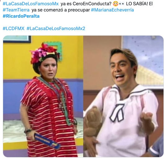 Los memes de Ricardo Peralta por su look en La Casa de los Famosos México 2024
