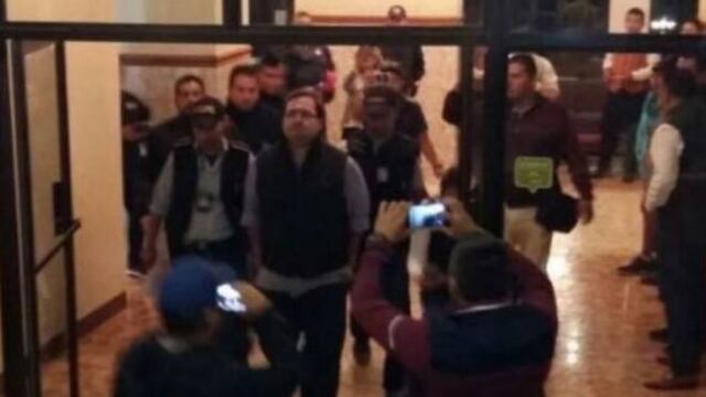 Javier Duarte, detenido en Guatemala