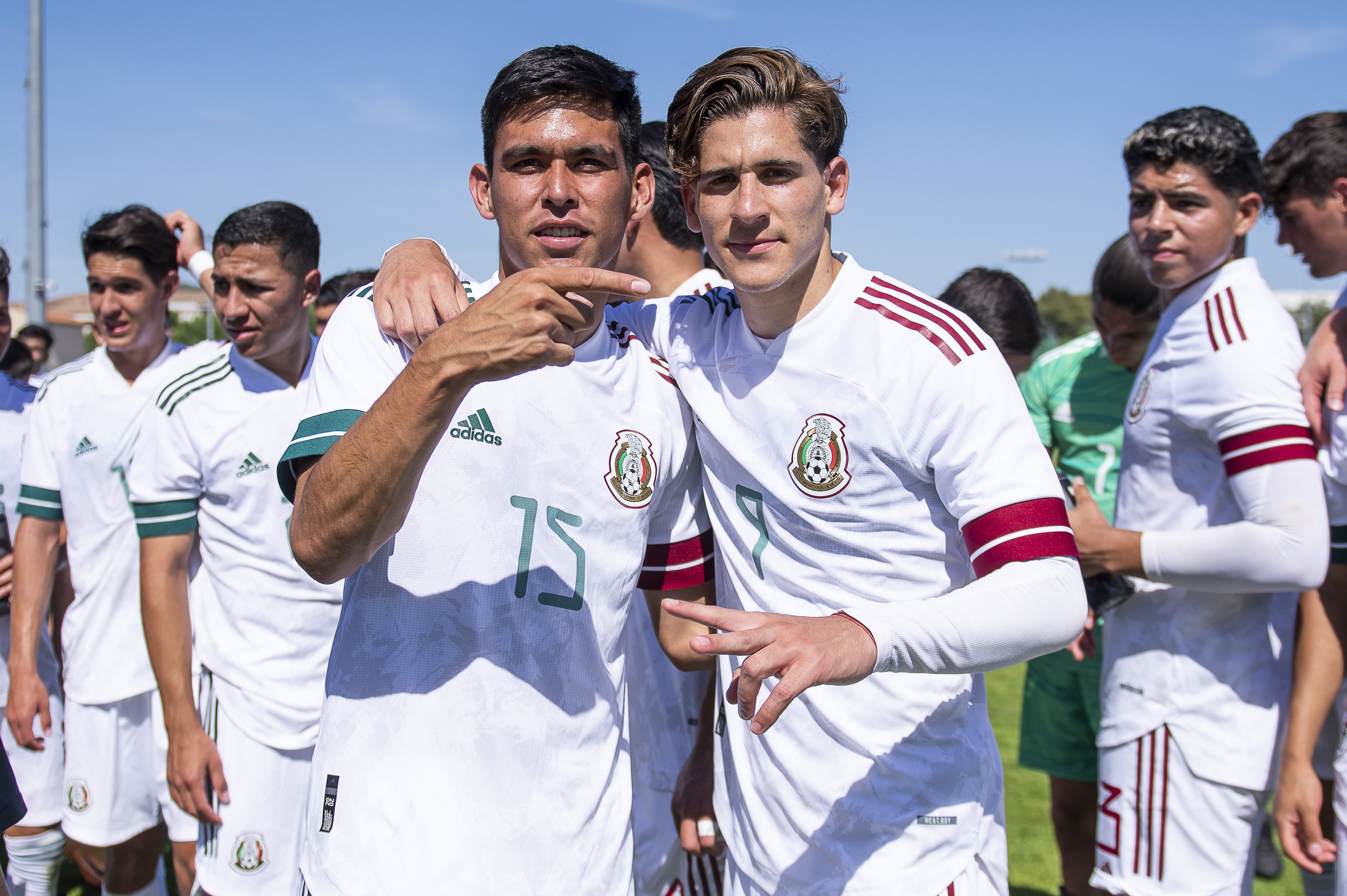 Selección Mexicana en Maurice Revello