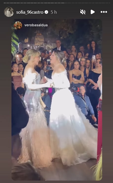 Sofía Castro y Angélica Rivera