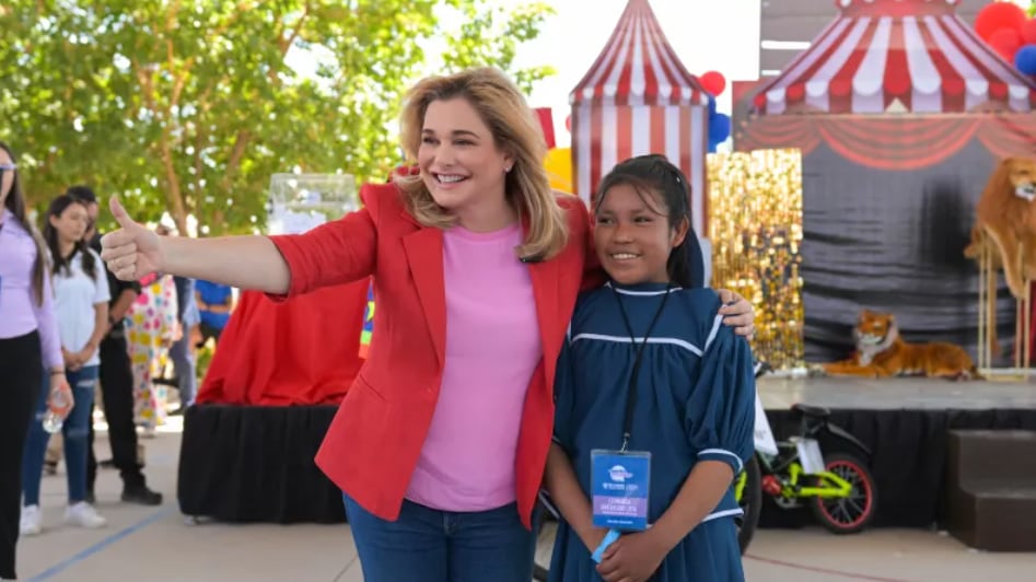 Maru Campos encabezó la celebración del Día del Niño en Delicias, Chihuahua