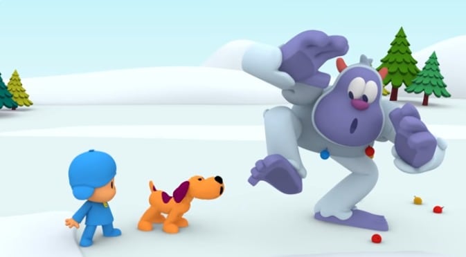Capítulo en español Pocoyó celebra Navidad con Yanko