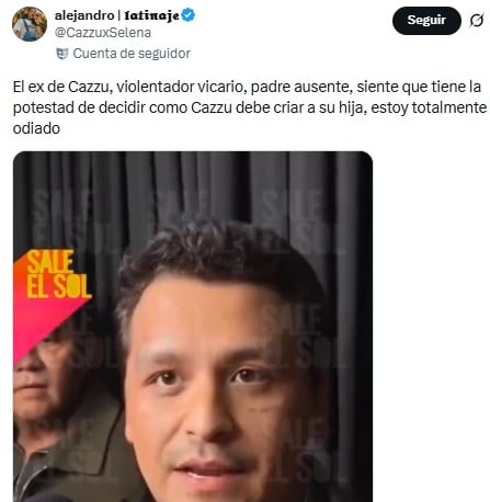 Critican en redes a Christian Nodal por demanda a Cazzu.