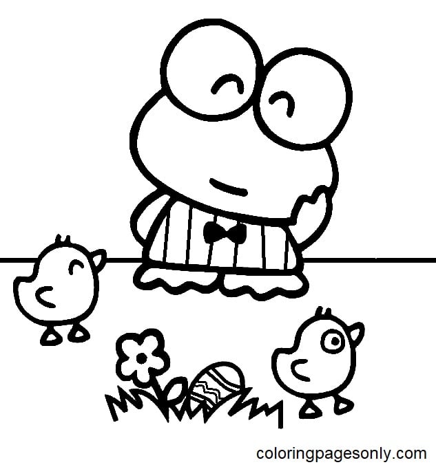 Dibujos cumpleaños Keroppi