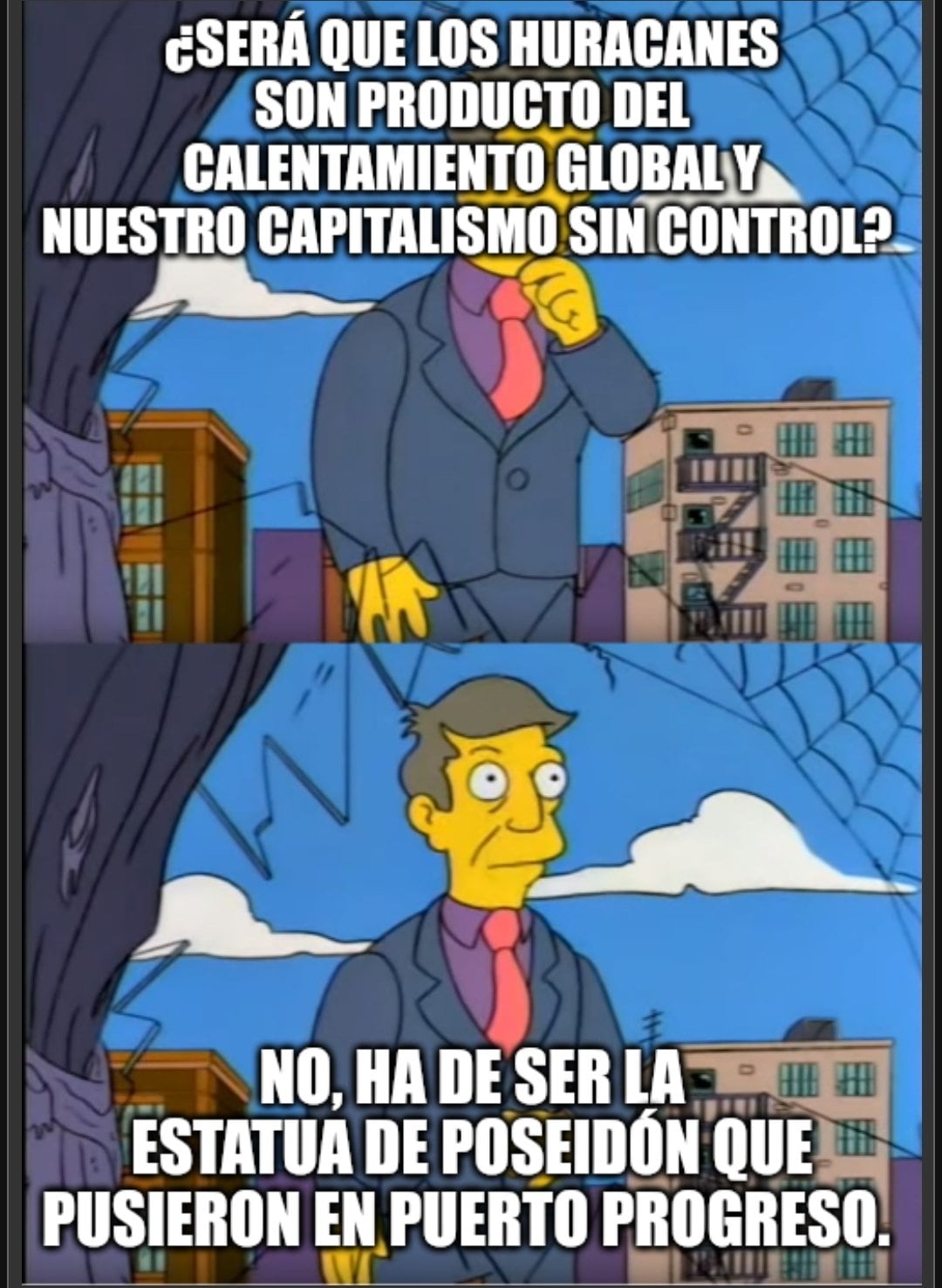 El huracán Beryl desata los memes de Poseidón vs Chaac