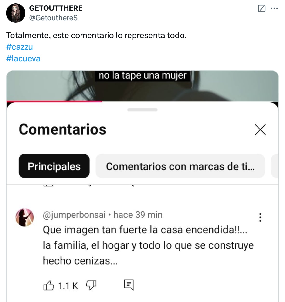 Cazzu deja memes dolidos por La Cueva