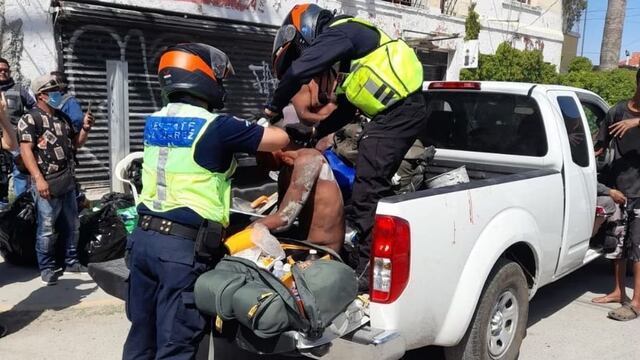 Cuatro migrantes resultaron heridos tras una pelea por el control de un edificio en Ciudad Juárez