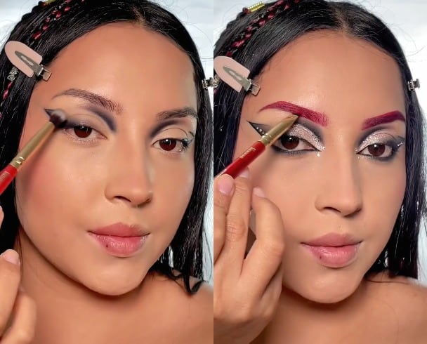 Maquillaje de Roberta Pardo para concierto de RBD