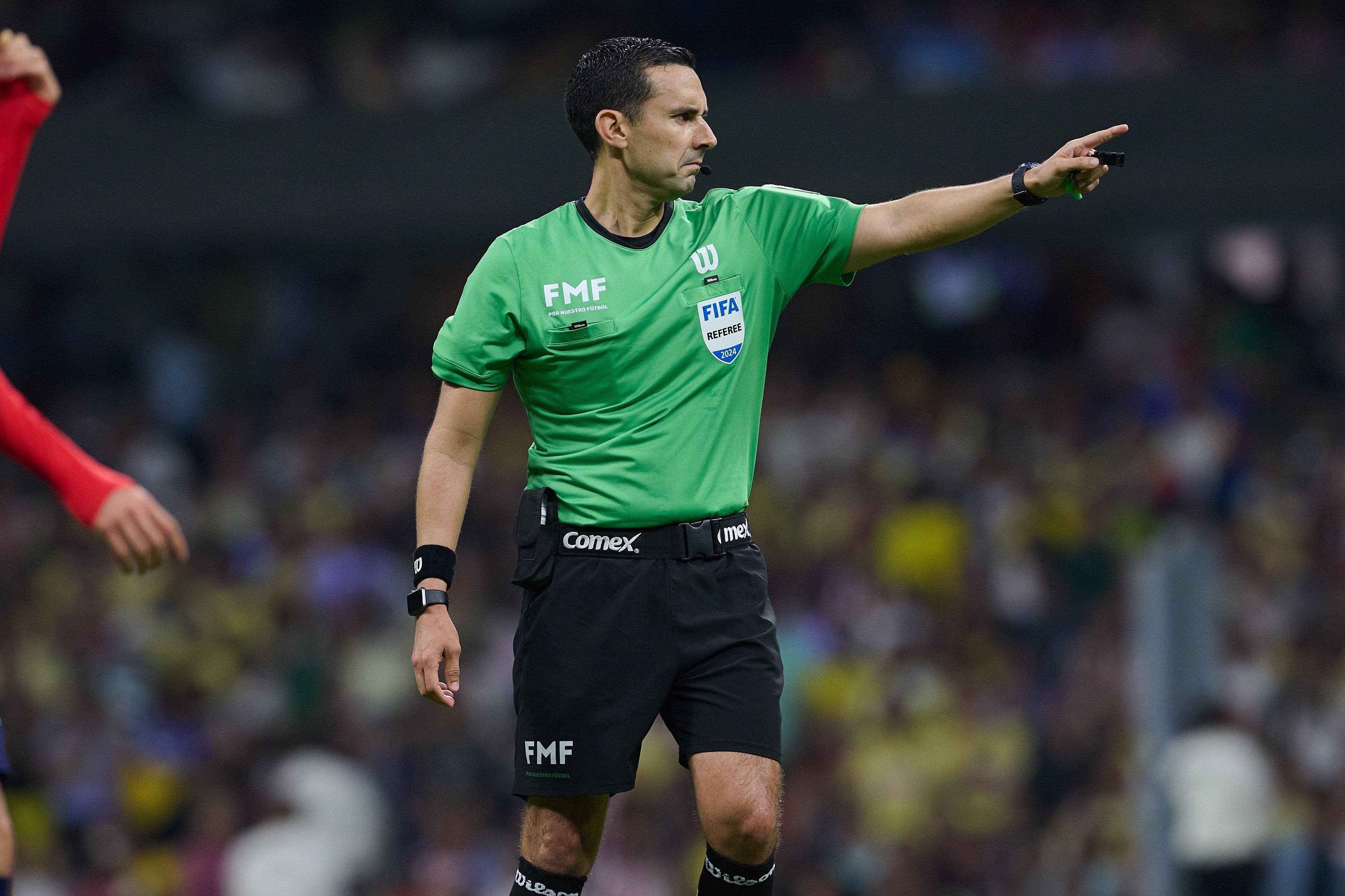 César Ramos, árbitro de la Liga MX.