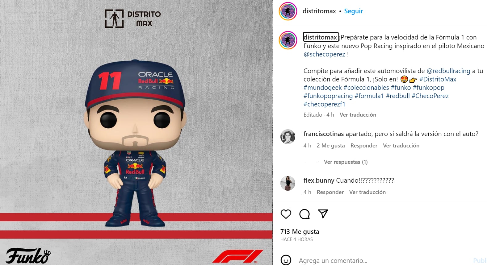 Funko Checo Pérez