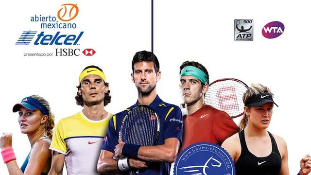El Abierto Mexicano tendrá e mejor cartel en su historia