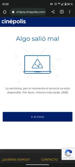 ¿Error 306 en Cinépolis? Así puedes corregirlo y comprar tus boletos 2x1