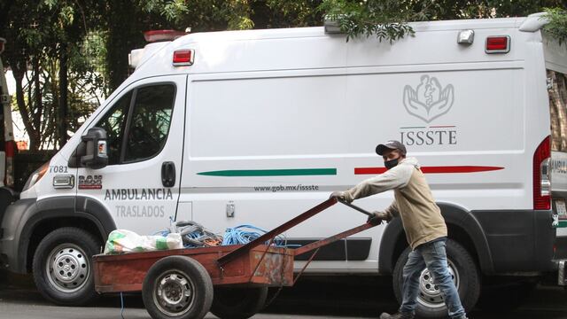 Ambulancia del Hospital 20 de noviembre del ISSSTE