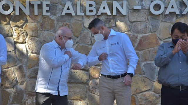 Alejandro Murat y Diego Prieto.