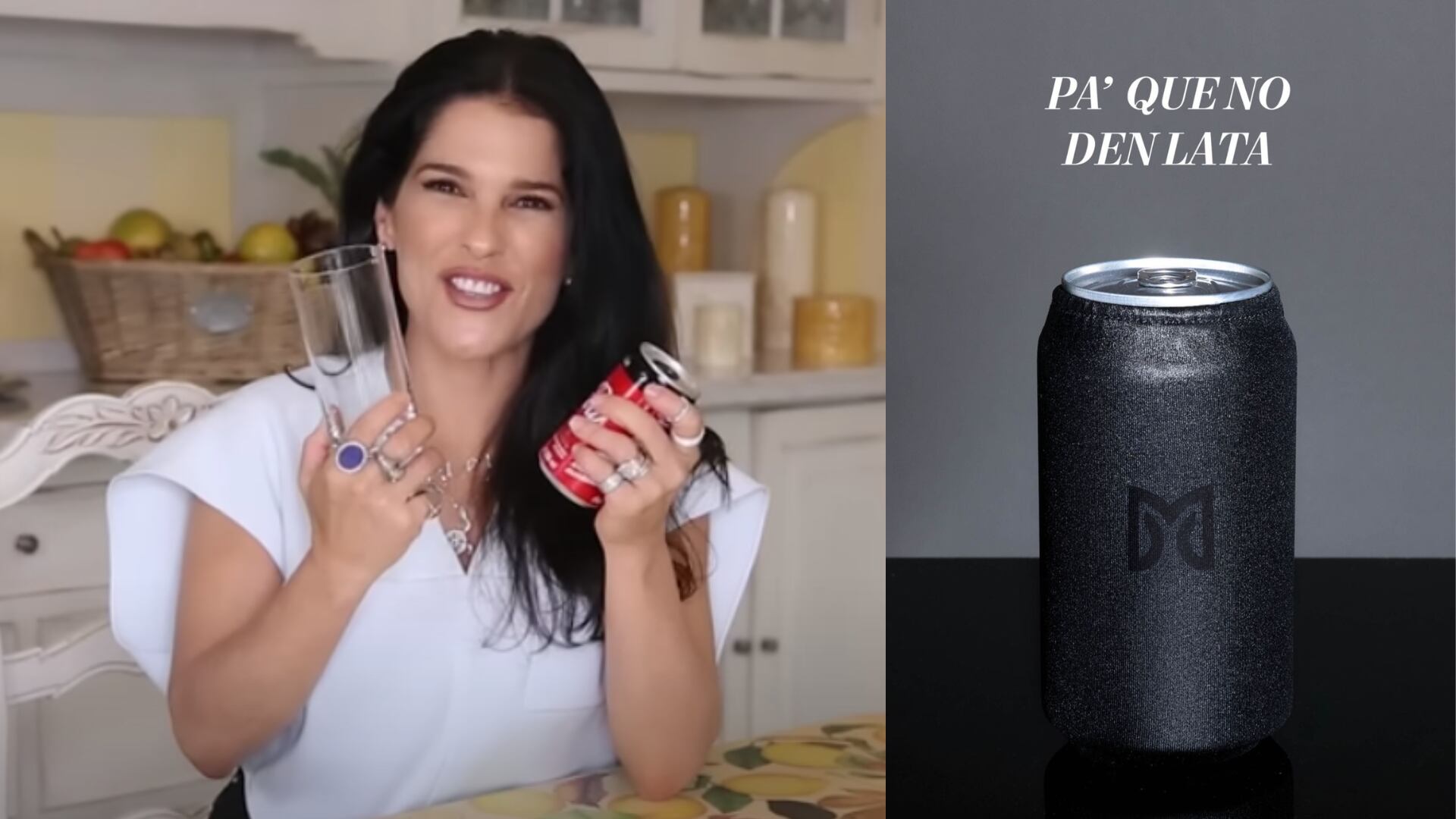 Martha Debayle anuncia su propia línea de "calcetines" para latas.