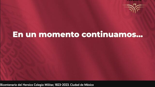 Gobierno de México corta la señal de evento de AMLO desde el Heroico Campo Militar