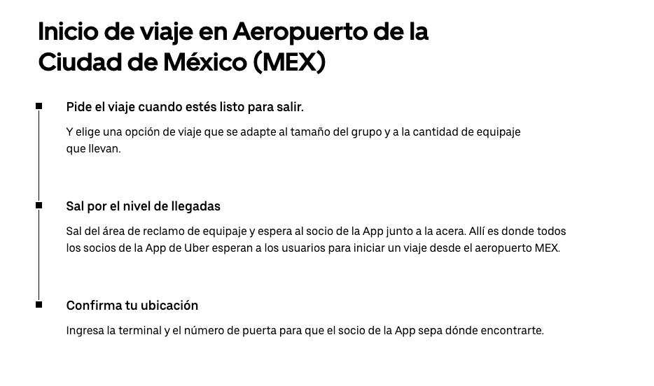 Sí se puede tomar Uber en el AICM