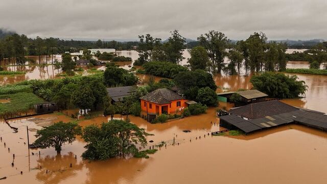 Inundaciones en Brasil