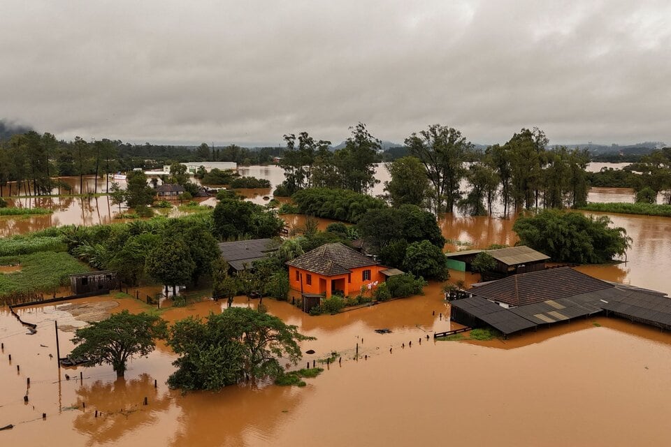 Inundaciones en Brasil