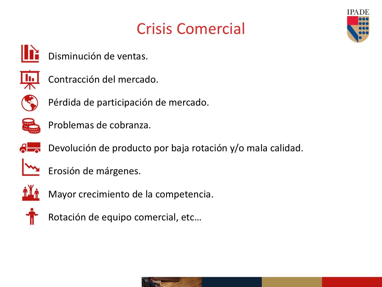 Crisis comercial