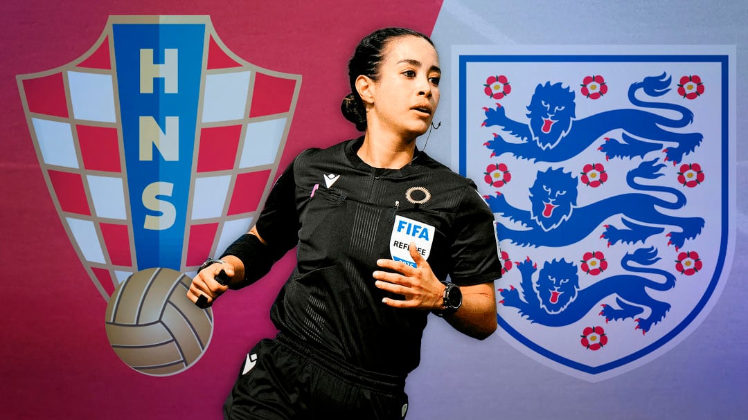 Katia Itzel García repetirá como cuarta árbitra en el Inglaterra vs Croacia