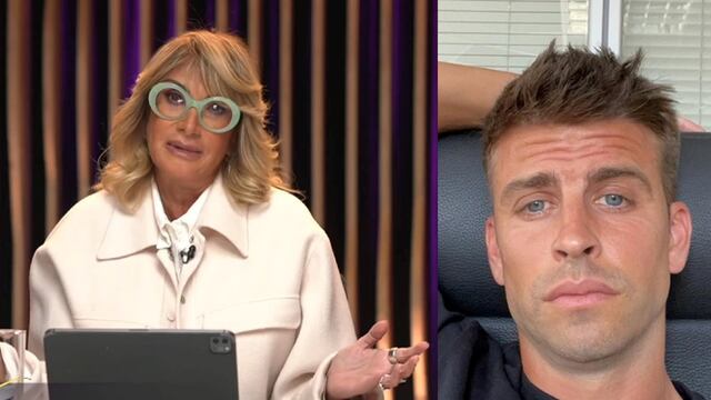 Adela Micha y Gerard Piqué