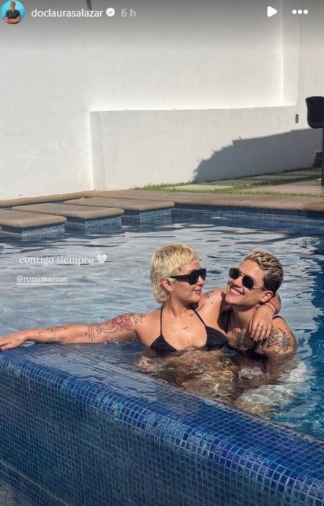 Laura Salazar y Romina Marcos presumen fin de semana romántico en Tequesquitengo