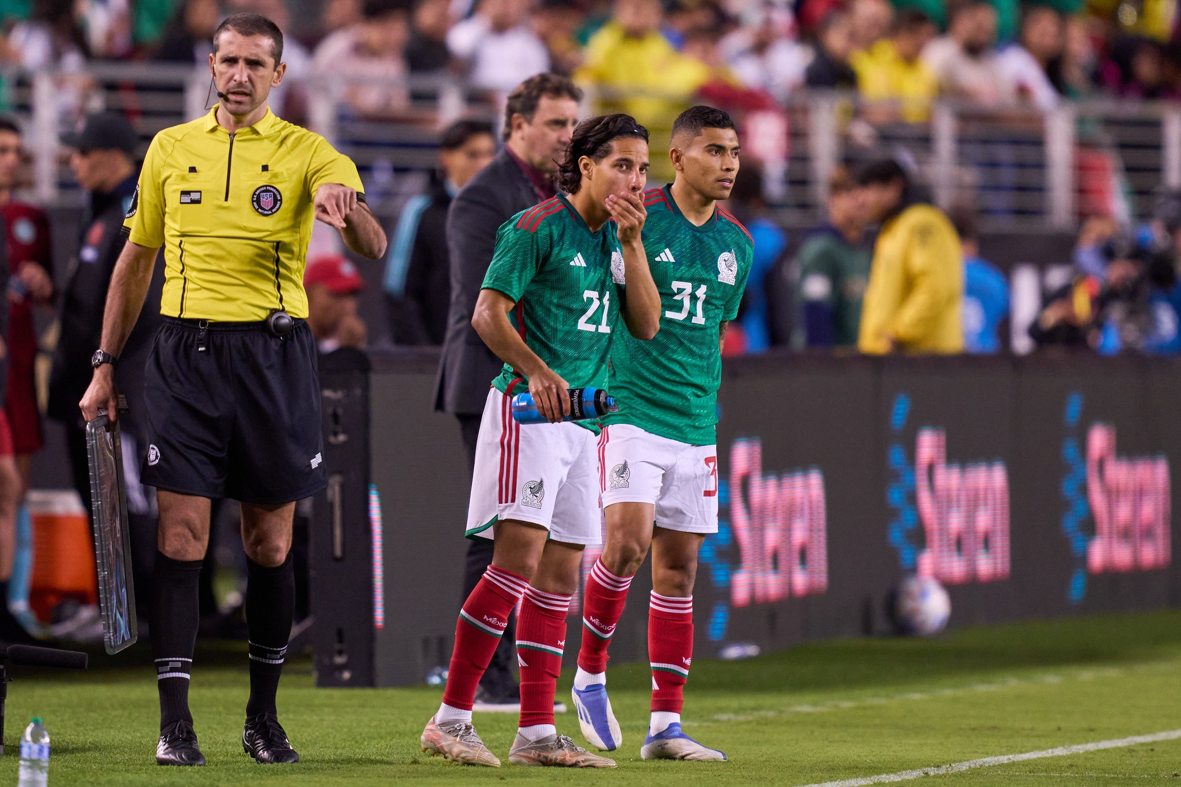 Diego Lainez en la Selección Mexicana