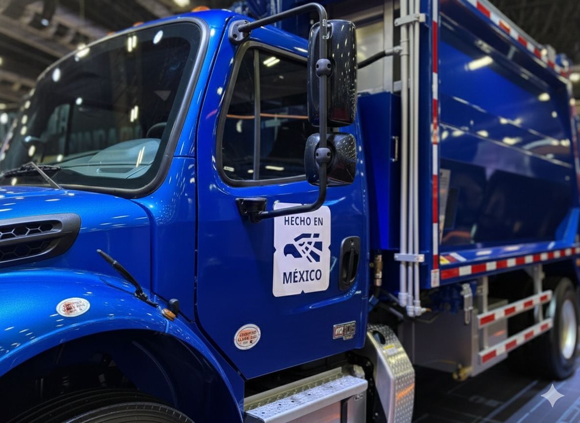 México consolida su liderazgo mundial en exportación de tractocamiones con el sello Hecho En México