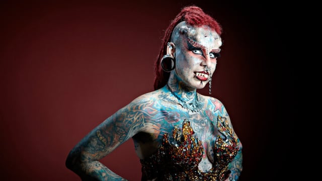 María José Cristerna, la vampira mexicana