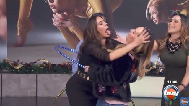 Galilea Montijo y Andrea Legarreta