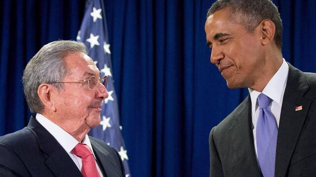 Obama y Castro