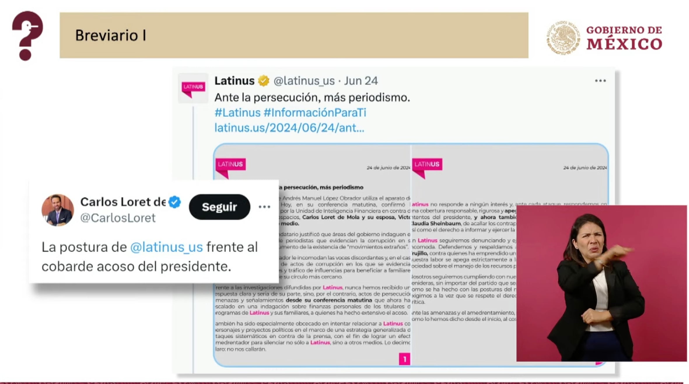 Quién es quién en las mentiras de la semana del 26 de junio