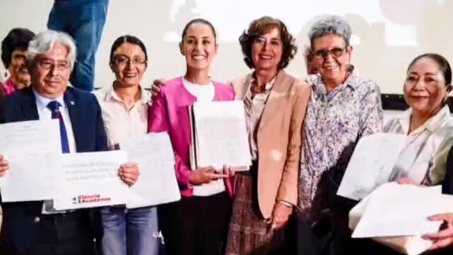 Académicos y estudiantes respaldan a Claudia Sheinbaum
