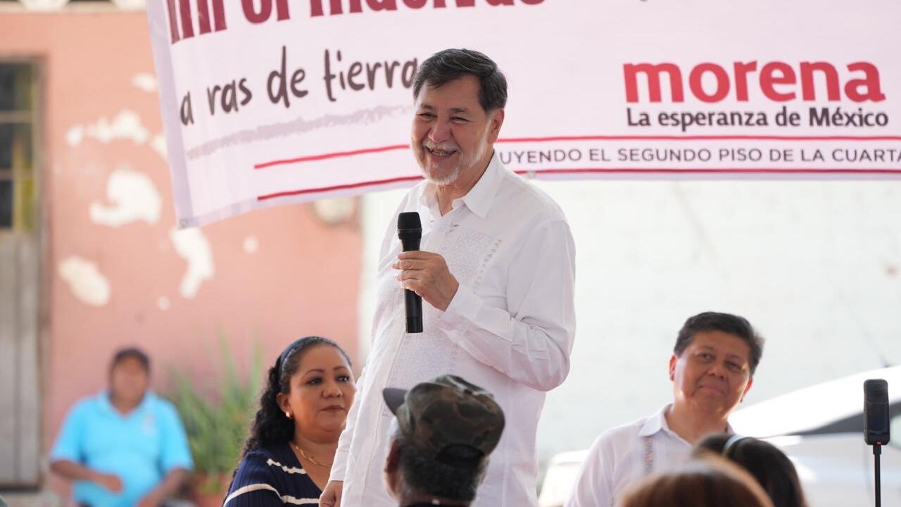 La publicación de Noroña sobre su tarjeta de la pensión Bienestar