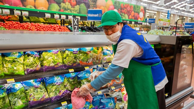Trabajador de Walmart