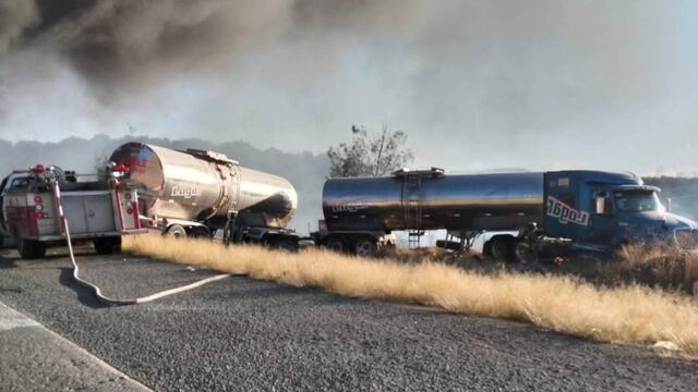Choque en carretera 45 de Zacatecas