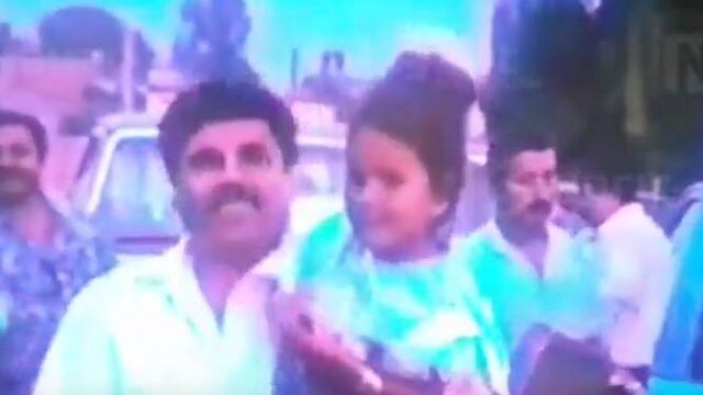 El Chapo en fiesta infantil.