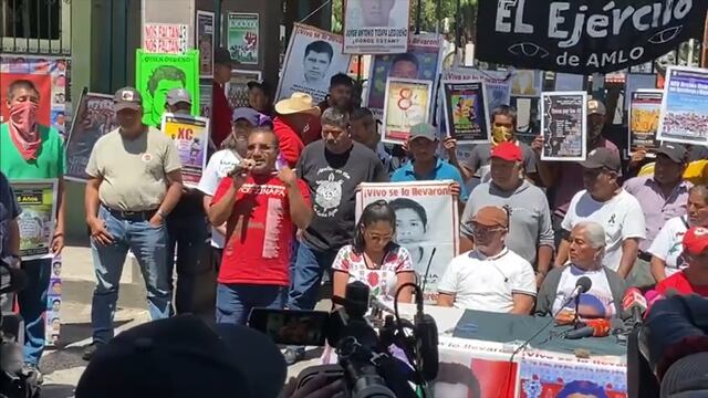 Padres de los 43 normalistas de Ayotzinapa piden investigar a Omar García Harfuch por Verdad Histórica