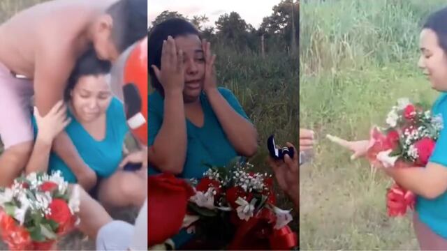 A una novia de TikTok le hicieron creer que su novio estaba muerto para pedirle matrimonio