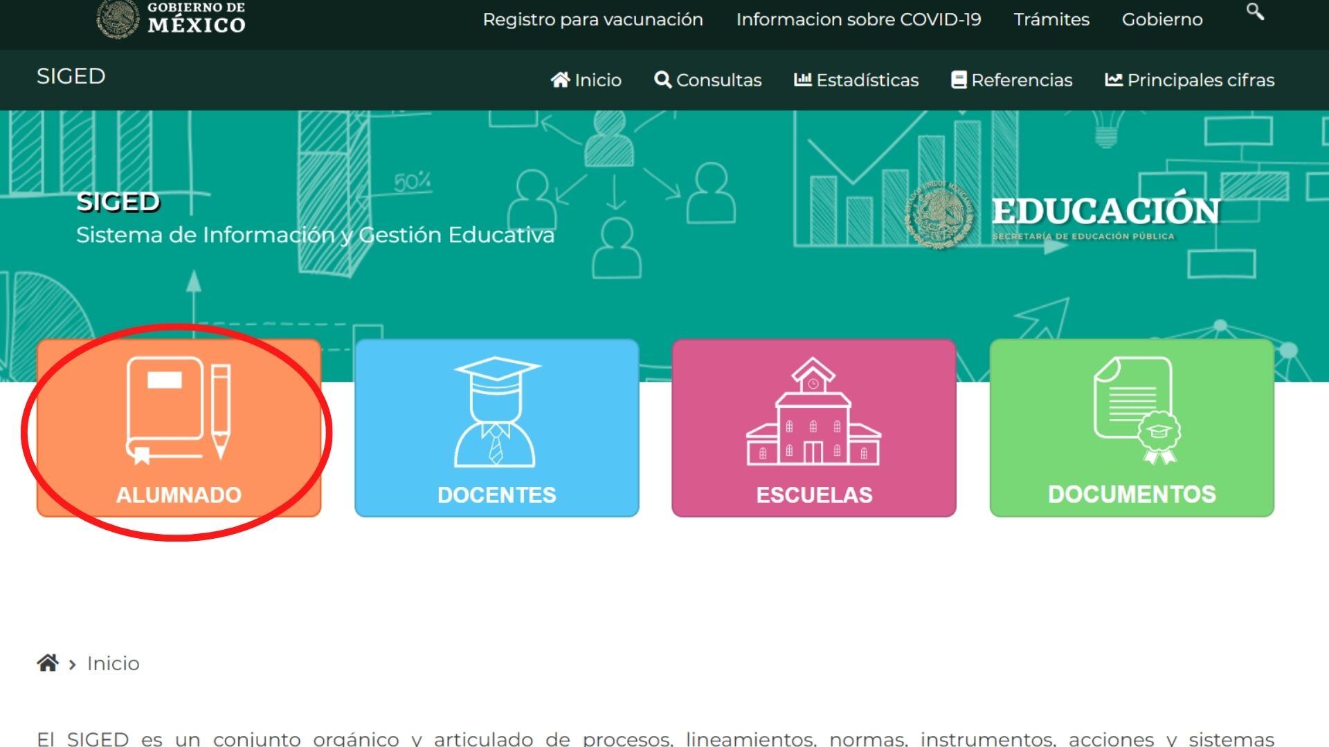 Paso a paso de cómo descargar la boleta de la SEP
