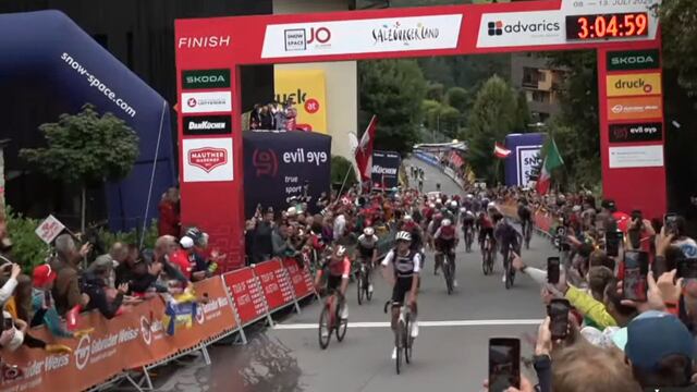 Isaac del Toro ganó la segunda etapa del Tour de Austria.