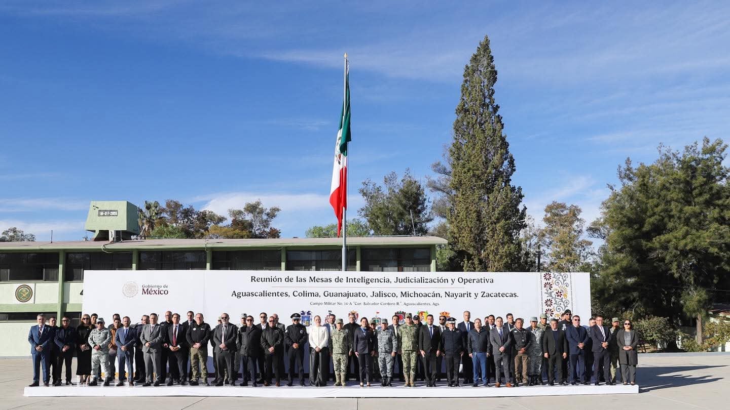 Tere Jiménez encabeza mesas de seguridad regional para fortalecer la paz