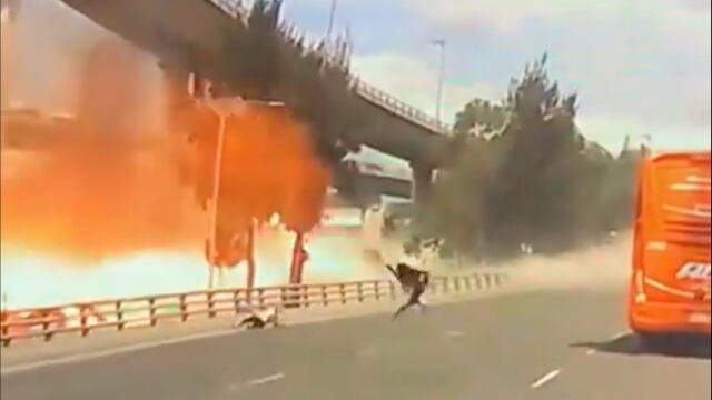 VIDEO: Se salvaron de milagro en la explosión de Iztapalapa; el dramático momento