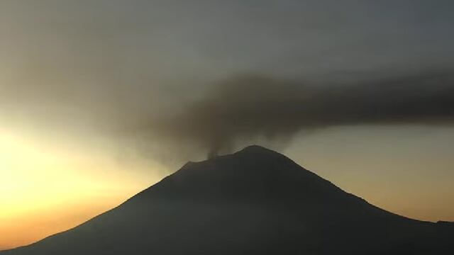 Volcán Popocatépetl el 13 de diciembre